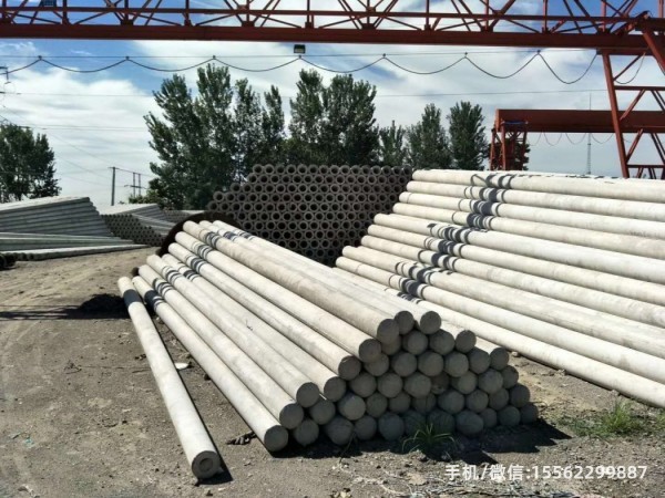 和平190*10米非预应力水泥电线杆